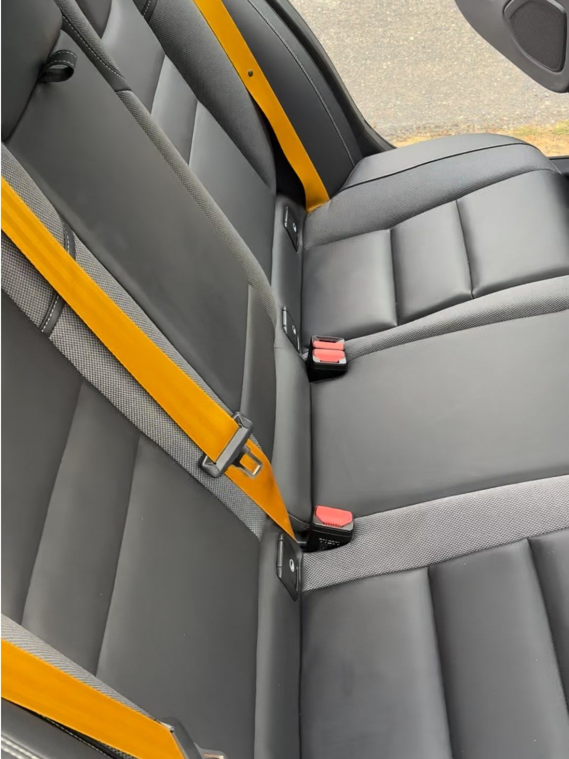 Volvo rear seats, after