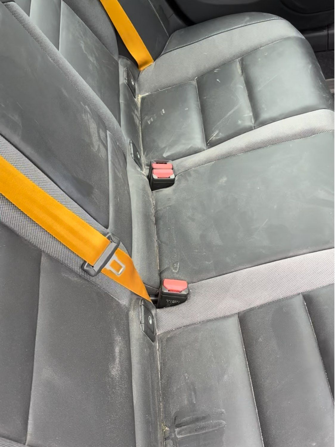 Volvo rear seats, before