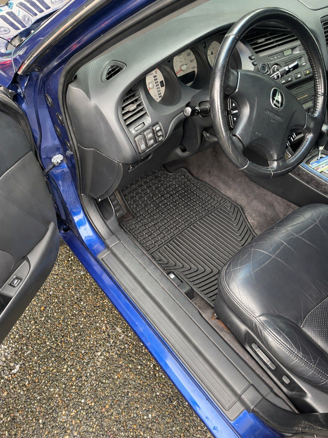 Acura interior, after